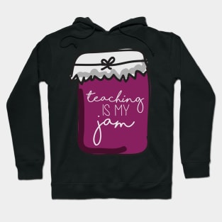 Teaching is My Jam Sketched Hoodie